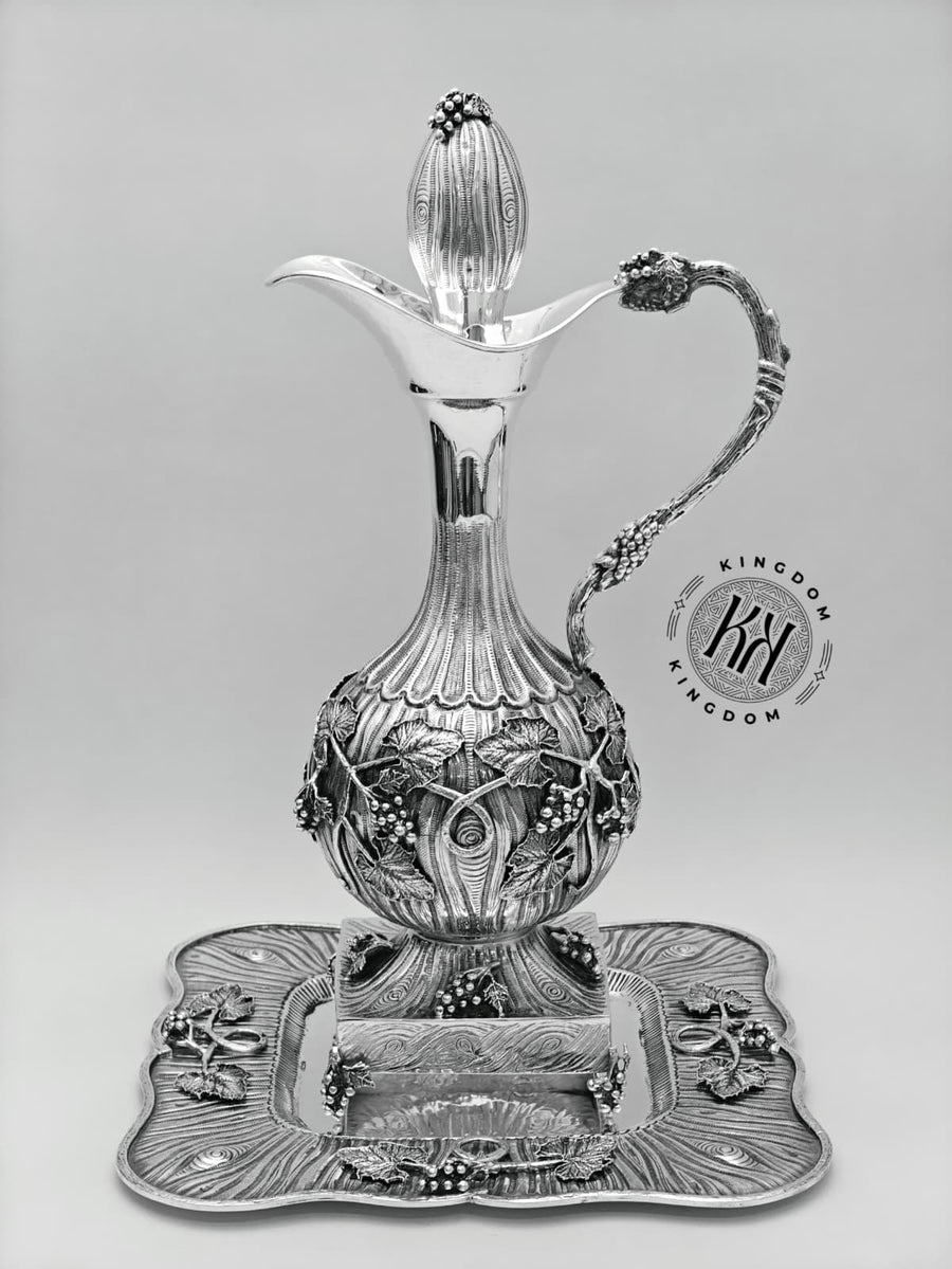 Grapes Wine Bottle Set Gwbs-1350